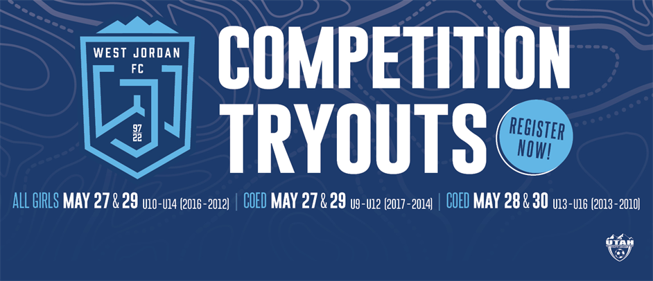 Register for Competition Soccer Tryouts!