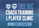 Free Rec Coach Training & Player Clinic